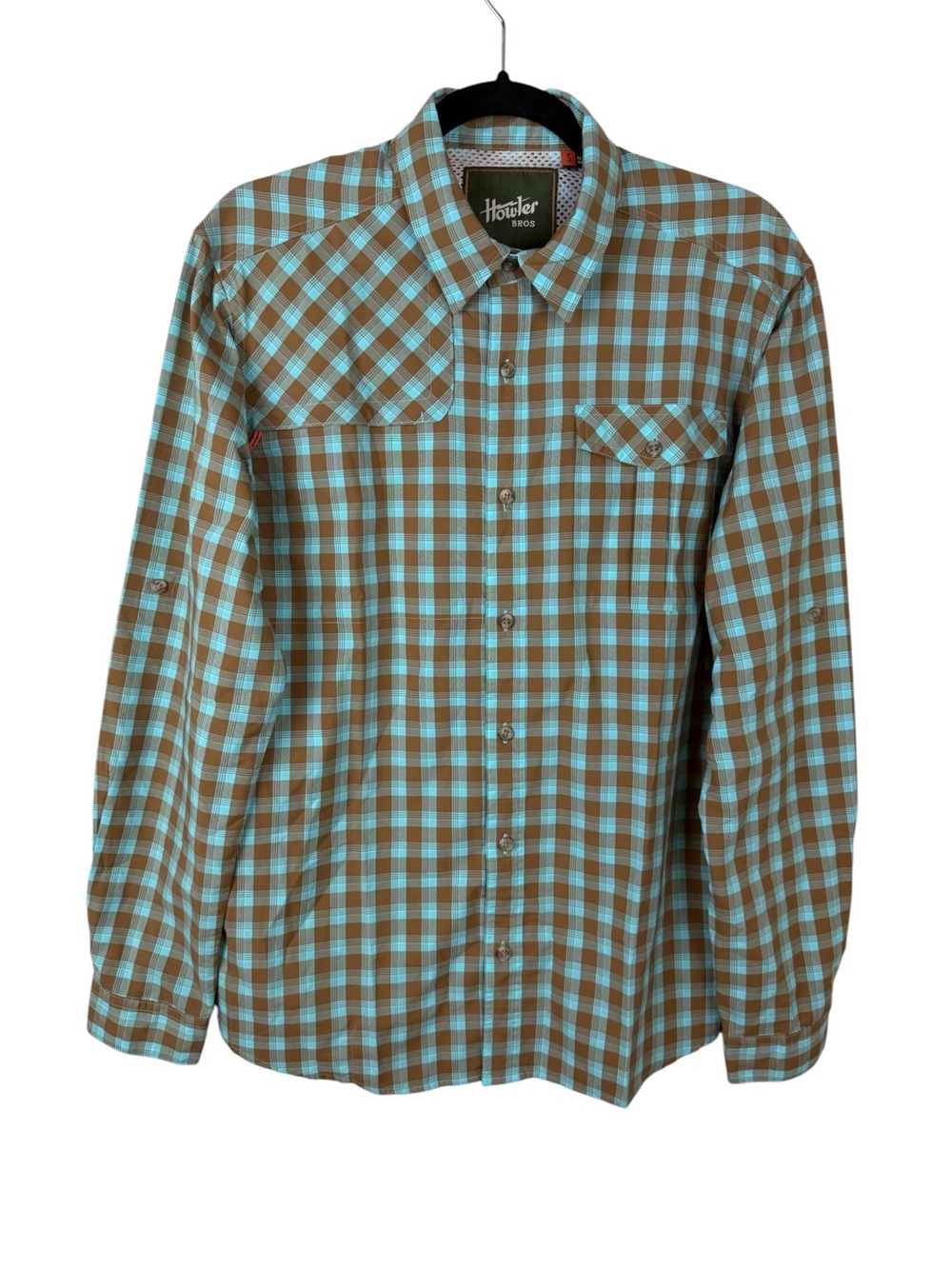 Howler Brothers Plaid Matagorda Outdoor Long Sleeve Shirt